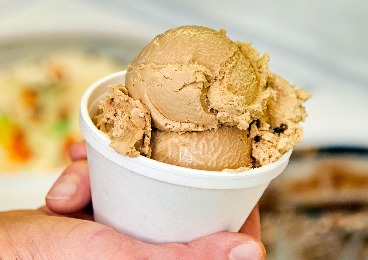 Coffee ice cream